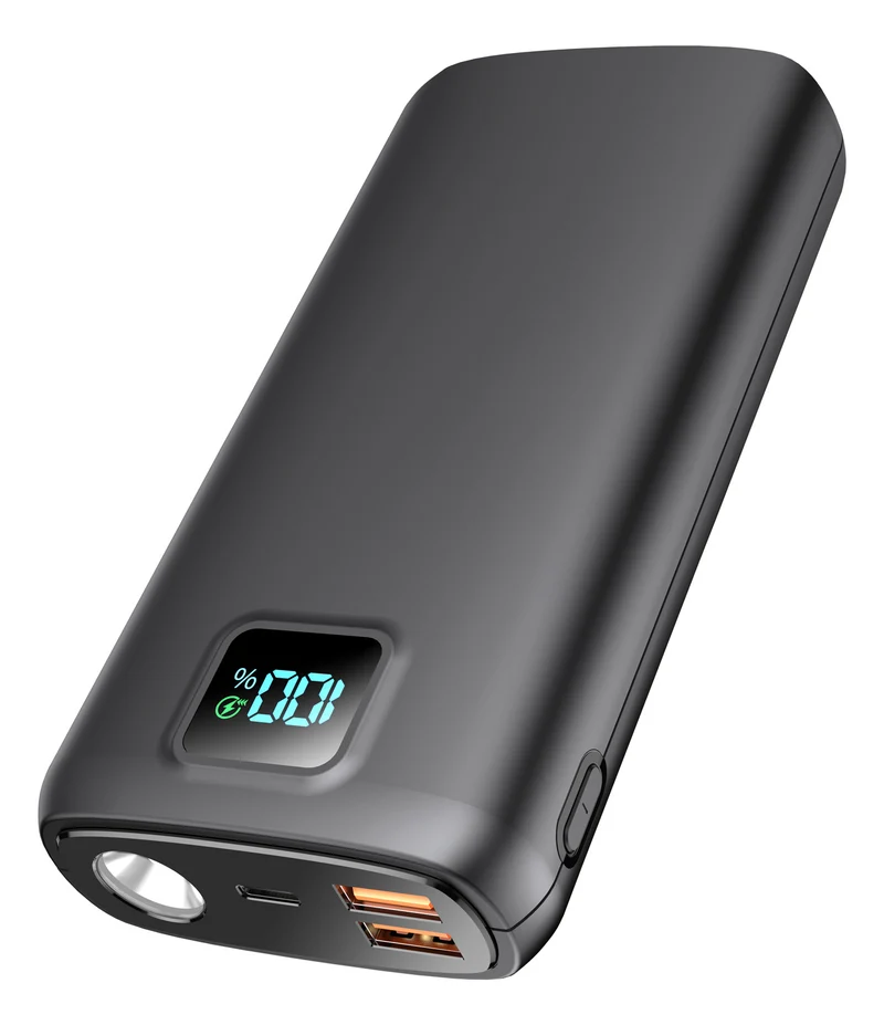Powerbank mit LCD-Bildschirm und Schnellladefunktion Skanto