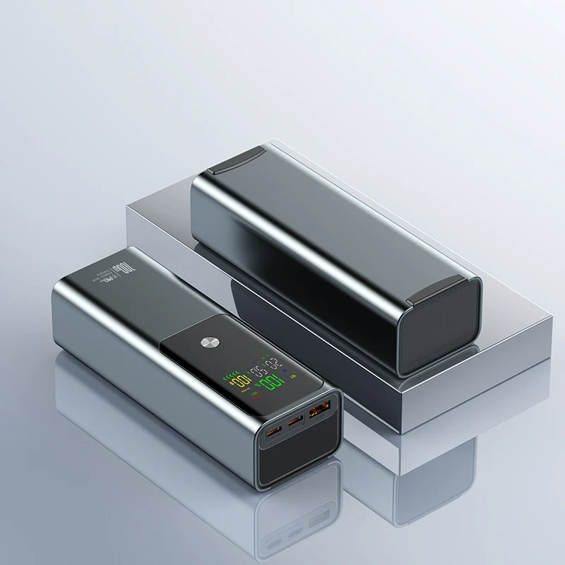 Hochleistungs-Powerbank mit LCD-Display und Schnellladefunktion Skanto