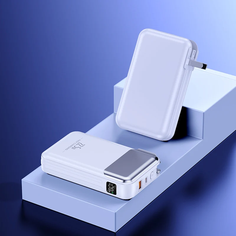 Hochleistungs-Powerbank mit integriertem Schnellladegerät Skanto