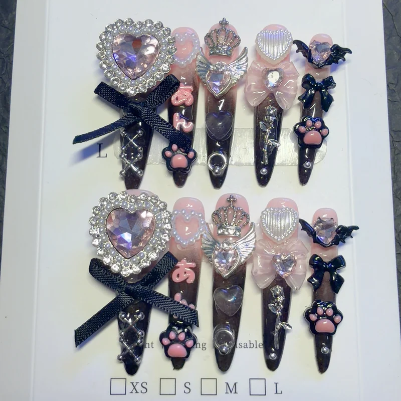 Dekoratives Strass-Haaraccessoire-Set