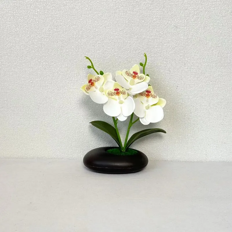 Elegante künstliche Orchideenblumenarrangements für die Innendekoration