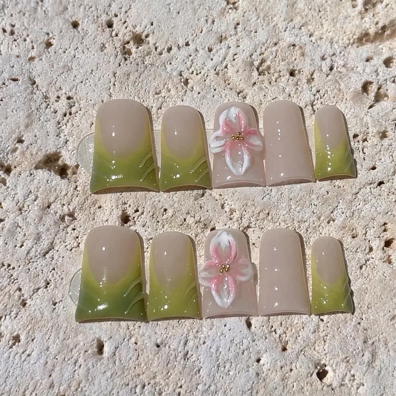 Floral Nagelkunst Set
