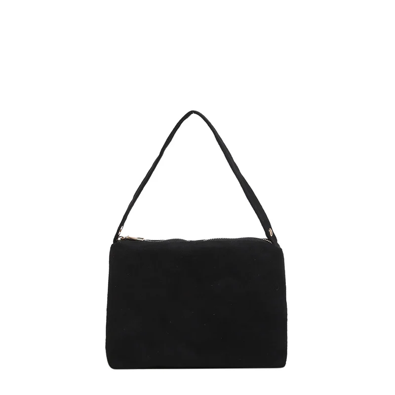 Wildleder Schulter Clutch Tasche