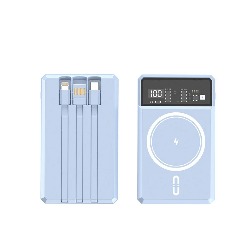 Powerbank mit integriertem Licht und Schnellladefunktion Skanto