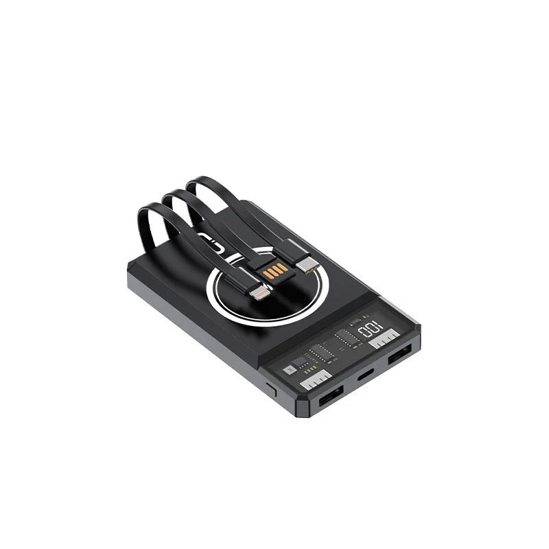 Powerbank mit integriertem Licht und Schnellladefunktion Skanto
