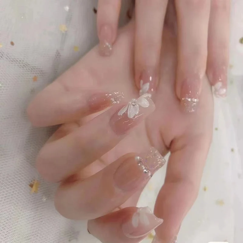 Blumen Press-On Nagelset