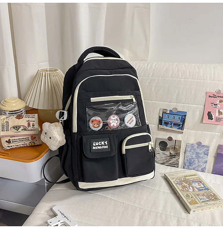 Stylischer funktionaler Schulrucksack Skanto