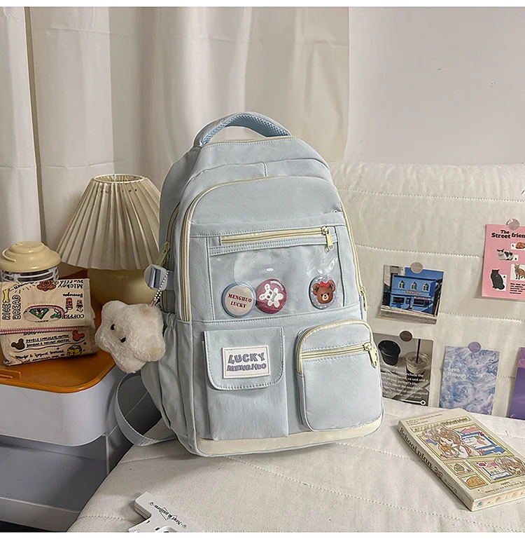 Stylischer funktionaler Schulrucksack Skanto