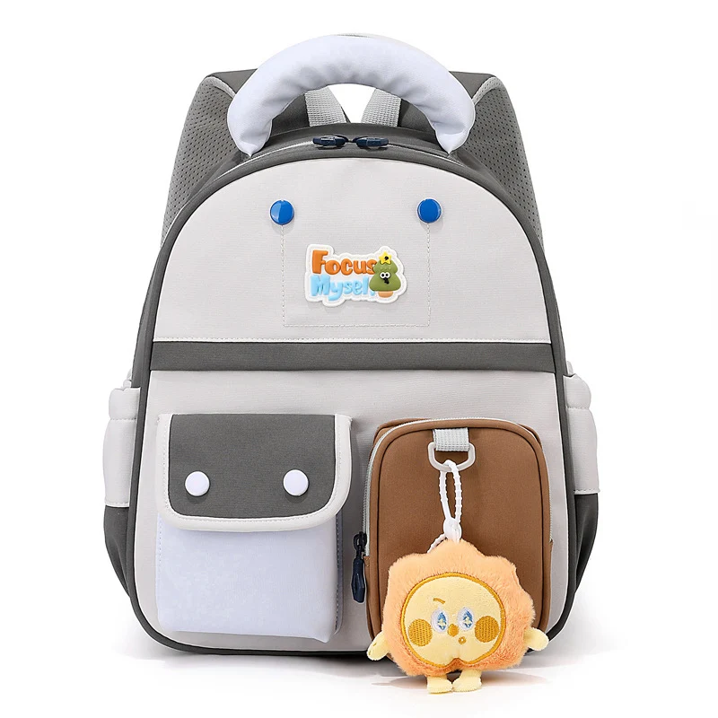 Stilvoller Schulrucksack Skanto mit vielen Taschen