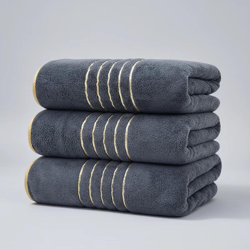 Moderne Microfaser Handtüche Set - LuxuryWrap