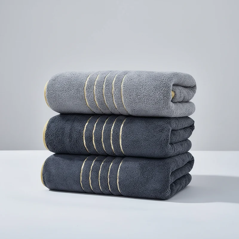 Moderne Microfaser Handtüche Set - LuxuryWrap