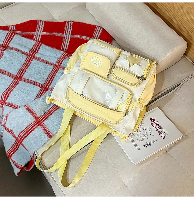 Schulrucksack- und Tragetaschen-Set mit vielen Fächern Skanto