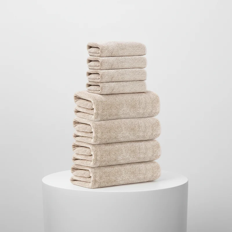 Handtuchset Mit 8 Teilen - BlushTowel