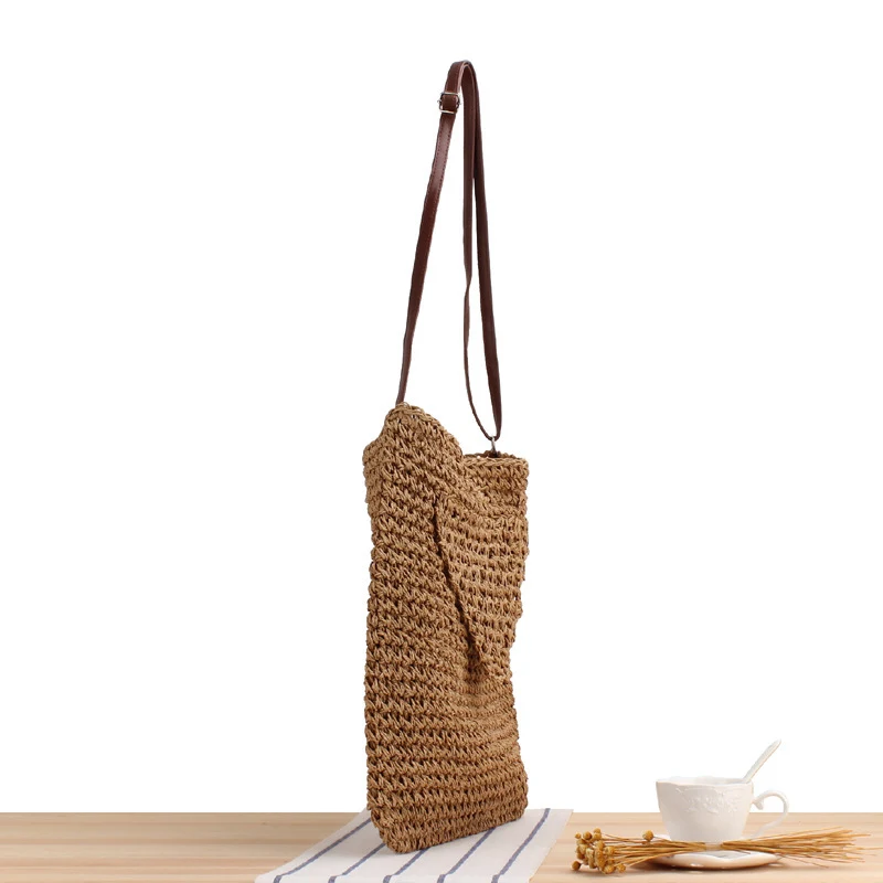 Handtasche mit modernen Makramee-Texturen Skanto