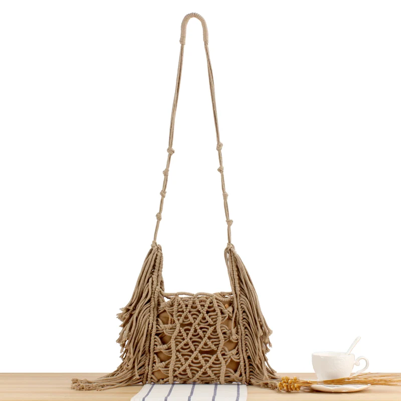 Handtasche mit künstlerischem Makramee-Design Skanto 1784182970