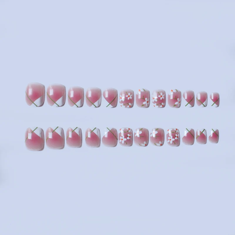 Florale Design Nagelkunst Set