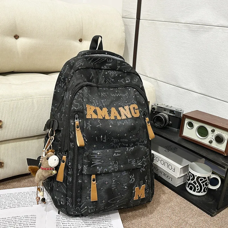 Lässiger Canvas-Schulrucksack Skanto
