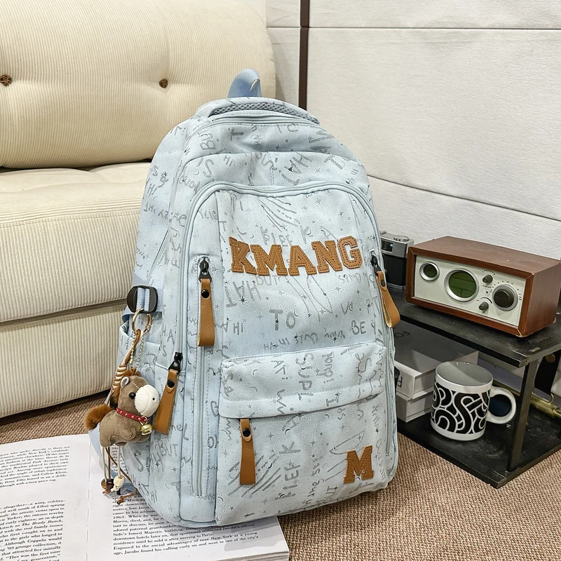 Lässiger Canvas-Schulrucksack Skanto