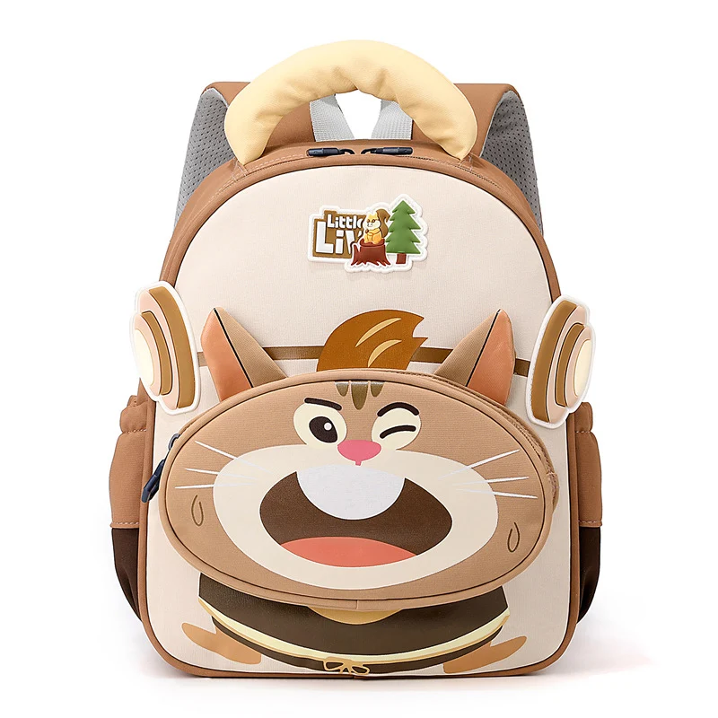 Schulrucksack mit Cartoon-Motiv für Kinder Skanto