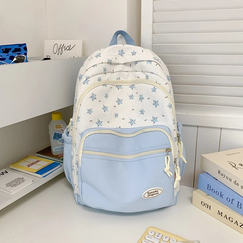 Rucksack Skanto mit Blumenprint