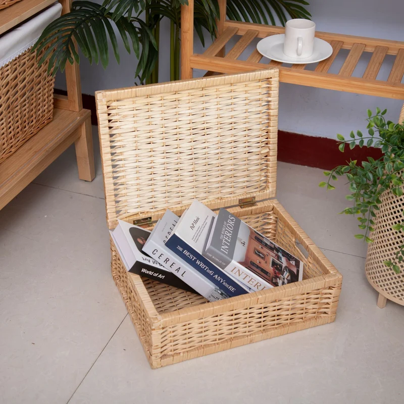 Elegante handgewebte Aufbewahrungsbox Brehn