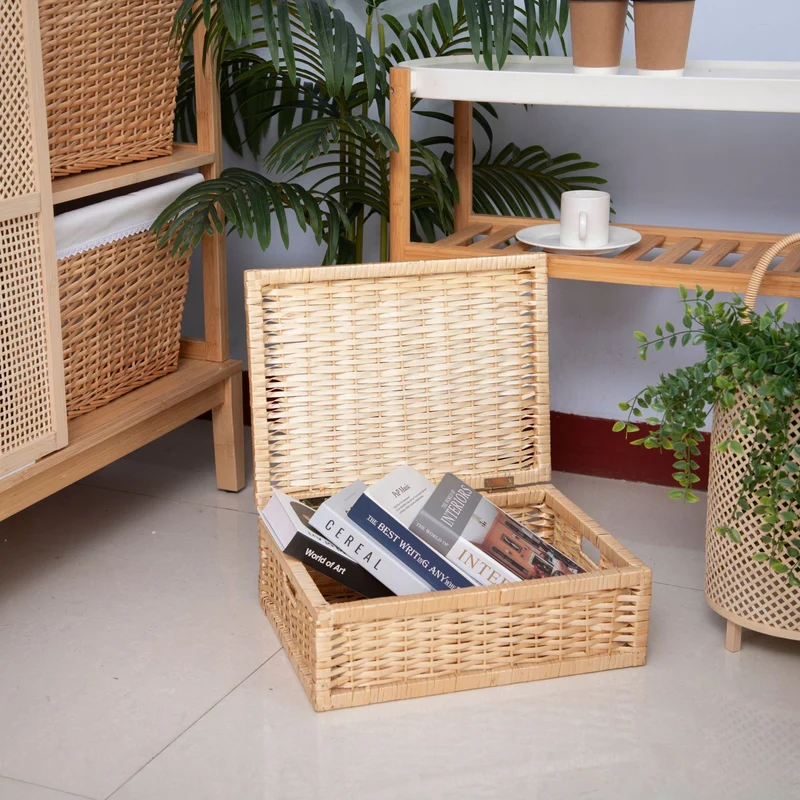 Elegante handgewebte Aufbewahrungsbox Brehn
