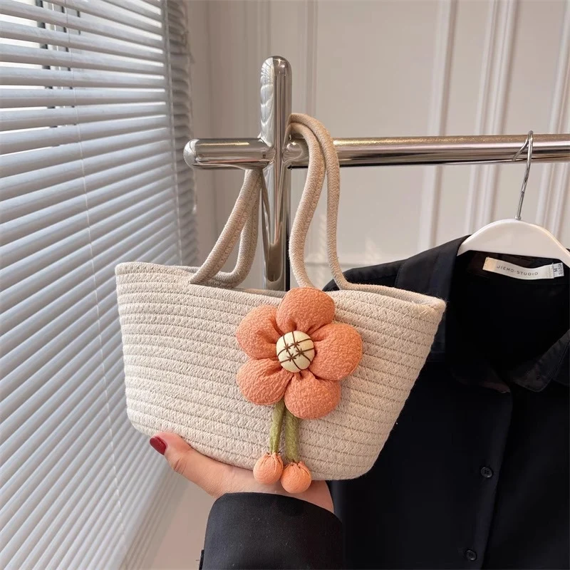 Dekorative Geflochtene Strohtasche Brehn