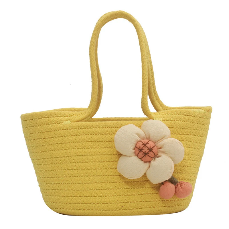 Dekorative Geflochtene Strohtasche Brehn