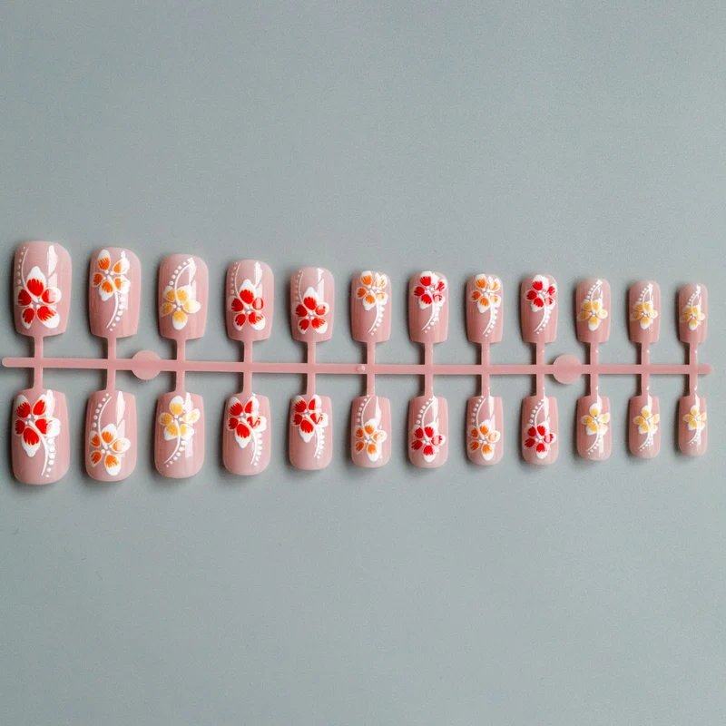 Floral Acryl-Nagelkunst-Design-Set 1790958182