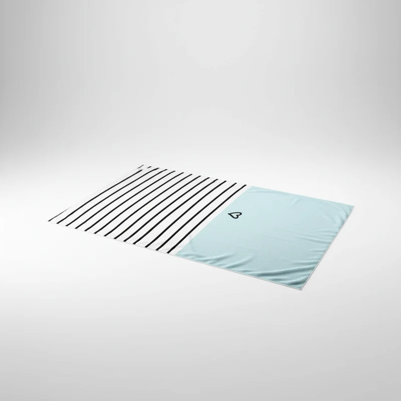 Modernes Badetuch - WaveDrape