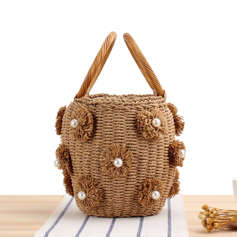 Handtasche mit einzigartigen Perlenverzierungen Skanto