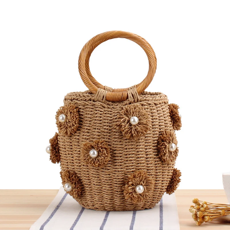 Handtasche mit einzigartigen Perlenverzierungen Skanto