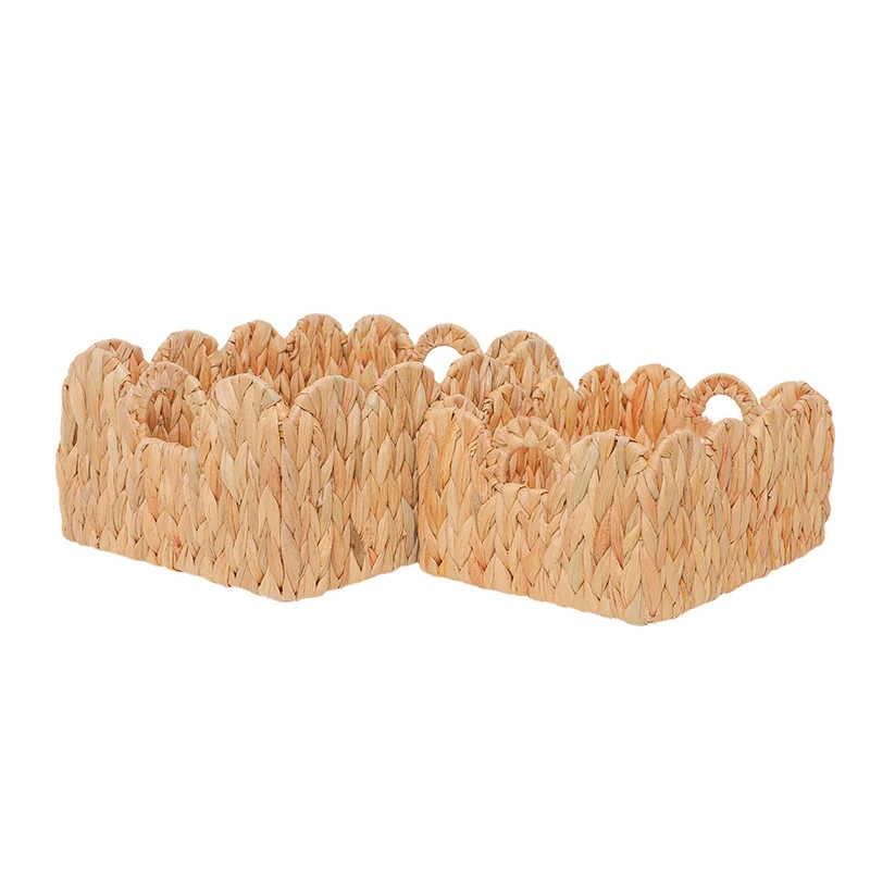 Scalloped Woven Serving Tray Brehn
