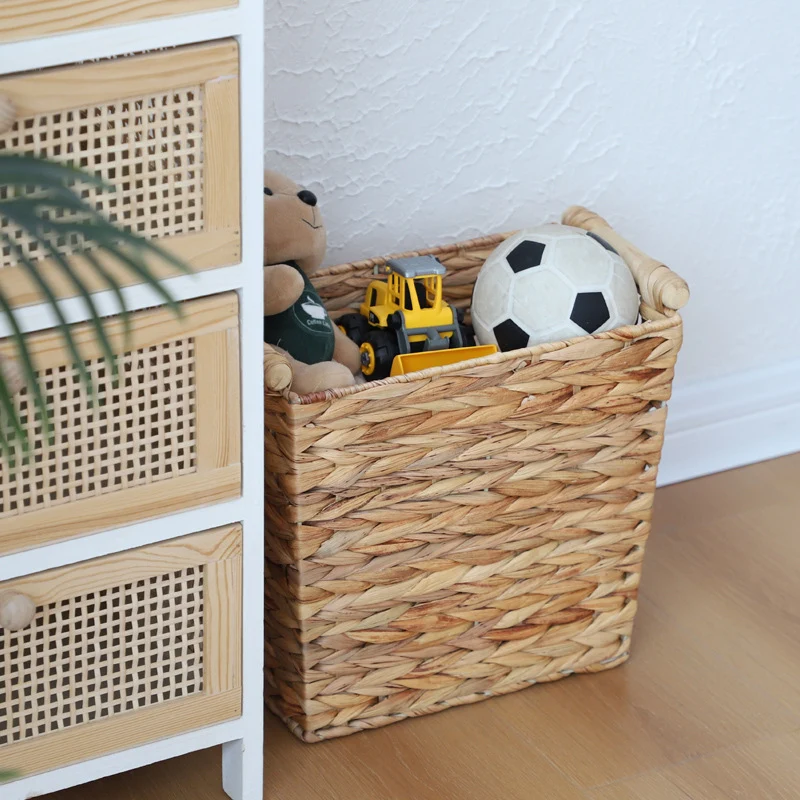 Rustikale Geflochtene Aufbewahrungsbox Brehn
