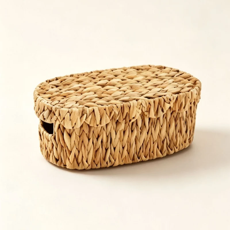 Oval Woven Storage Basket Brehn