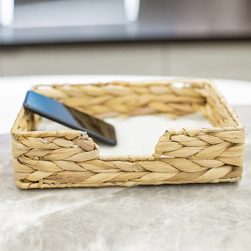 Naturfaser Gewebebox Halter Brehn