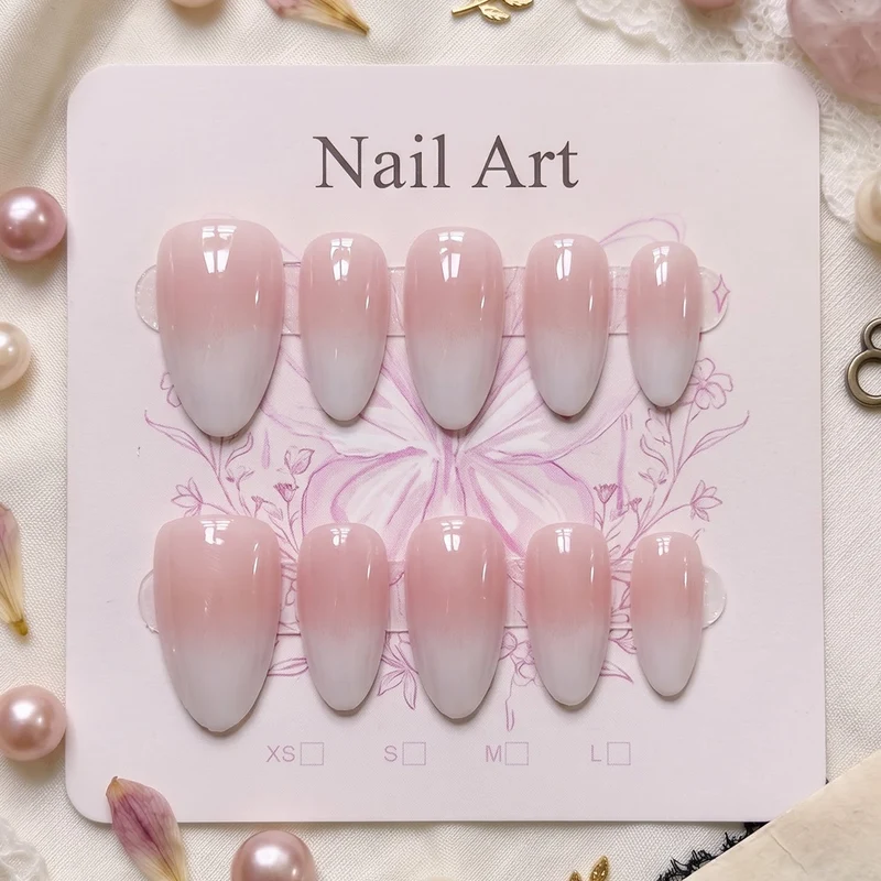 Elegantes Stiletto Press-On-Nageldesign
