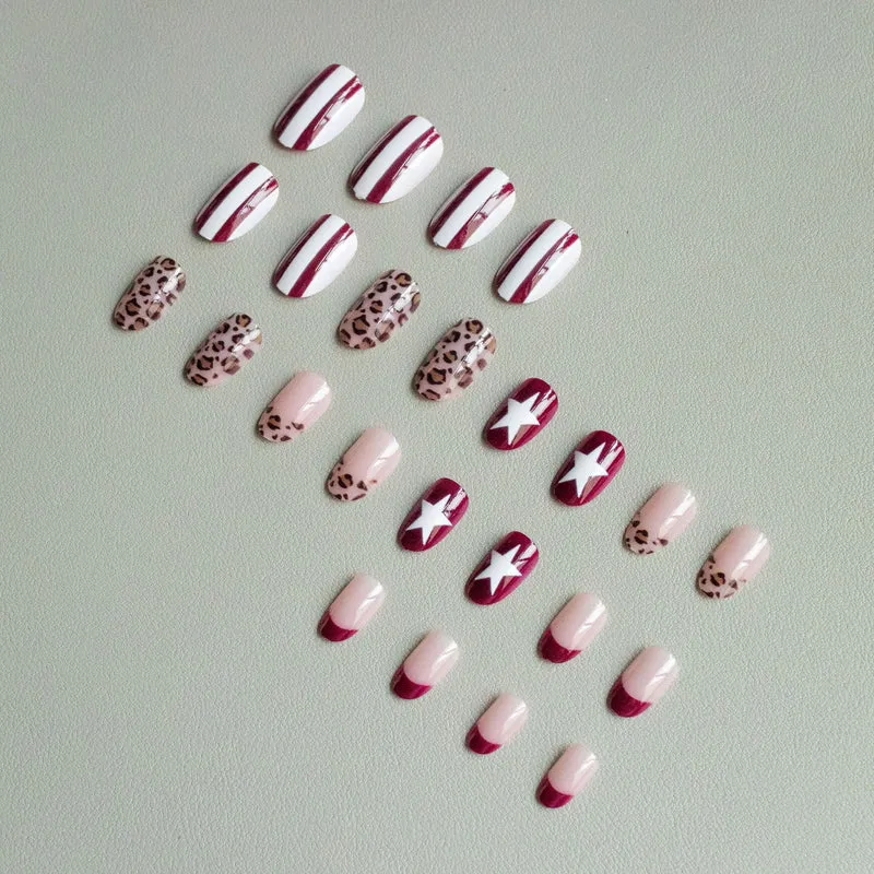 Dekoratives Künstlerisches Nagelkunst-Set
