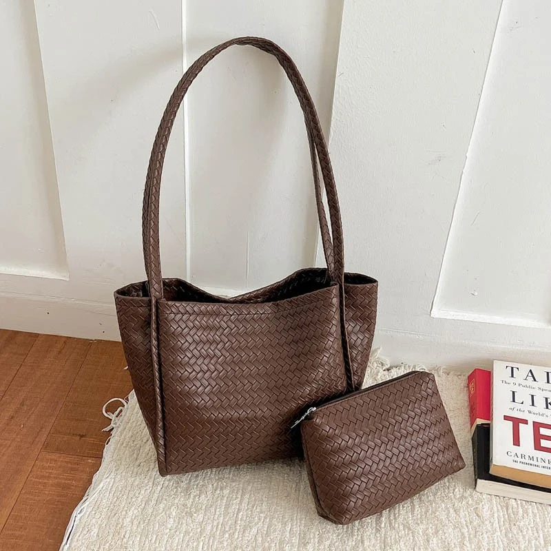 Stylische Gewebte Handtasche