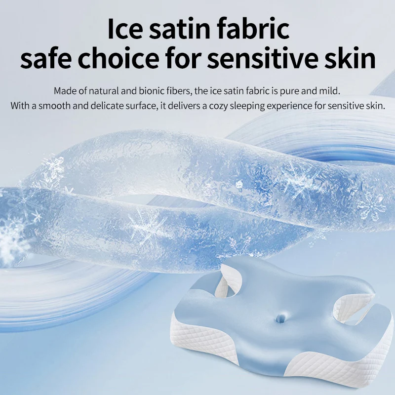 Ergonomisches Kissen mit Nacken- und Rückenstütze Skanto
