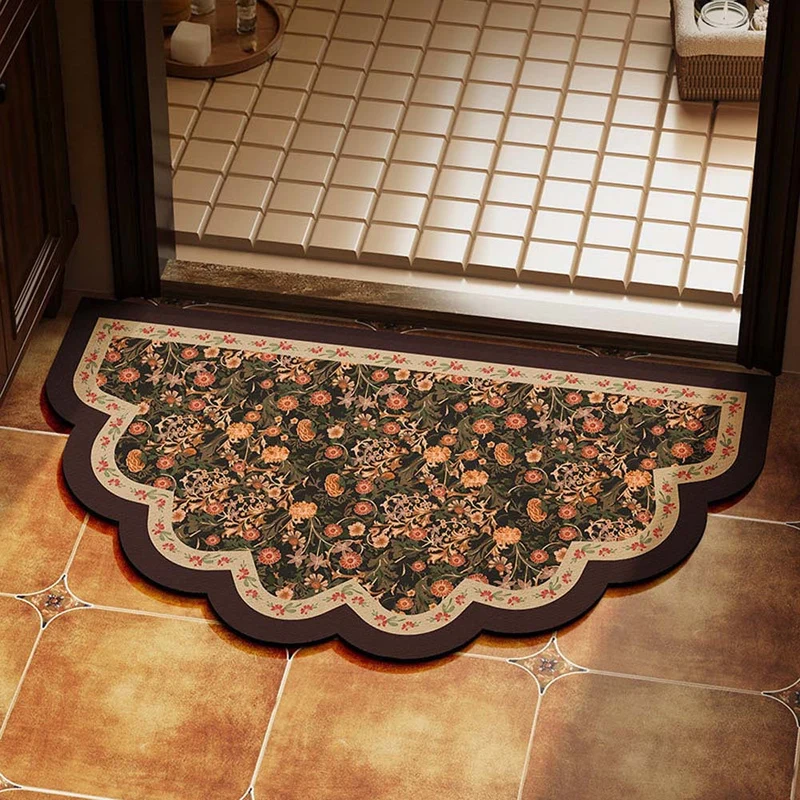 Dekorative florale Teppich