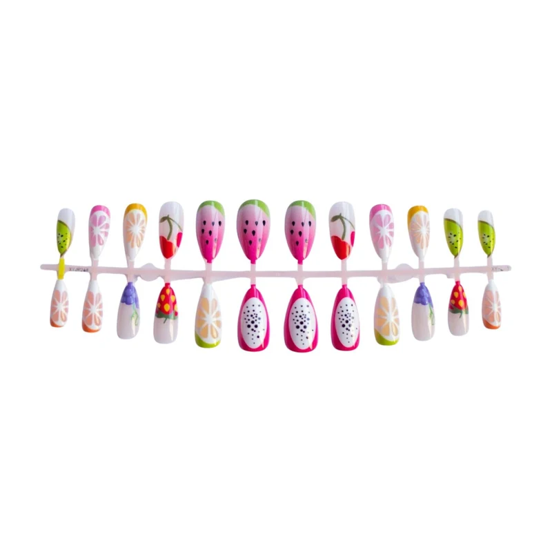 Kreatives fruchtbezogenes Nagelkunst-Set