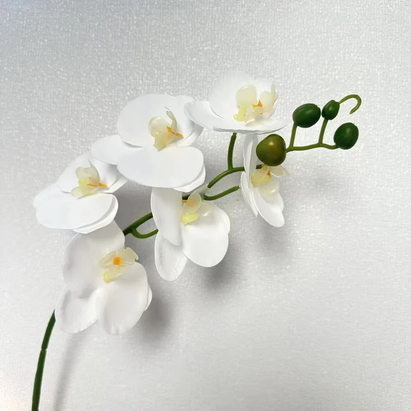 Elegante künstliche Orchideenarrangement für die Wohnkultur