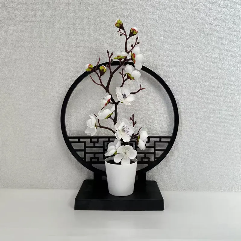 Elegante dekorative Blumentapschule für die Innenraumdekoration