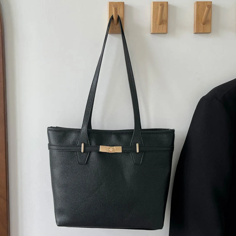 Stylische Strukturierte Tote Bag