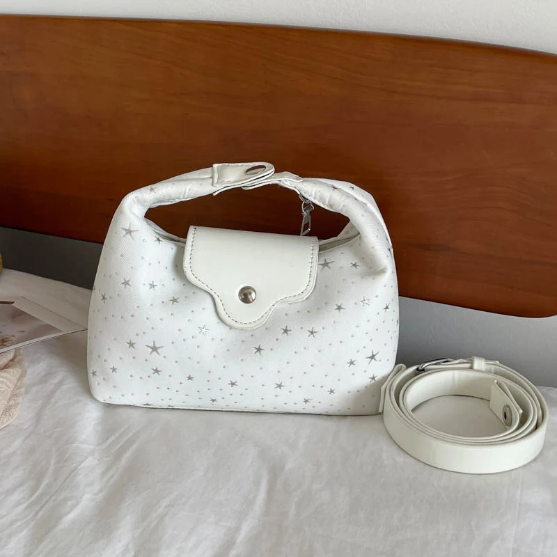 Stilvolle Sternen Druck Hobo Tasche