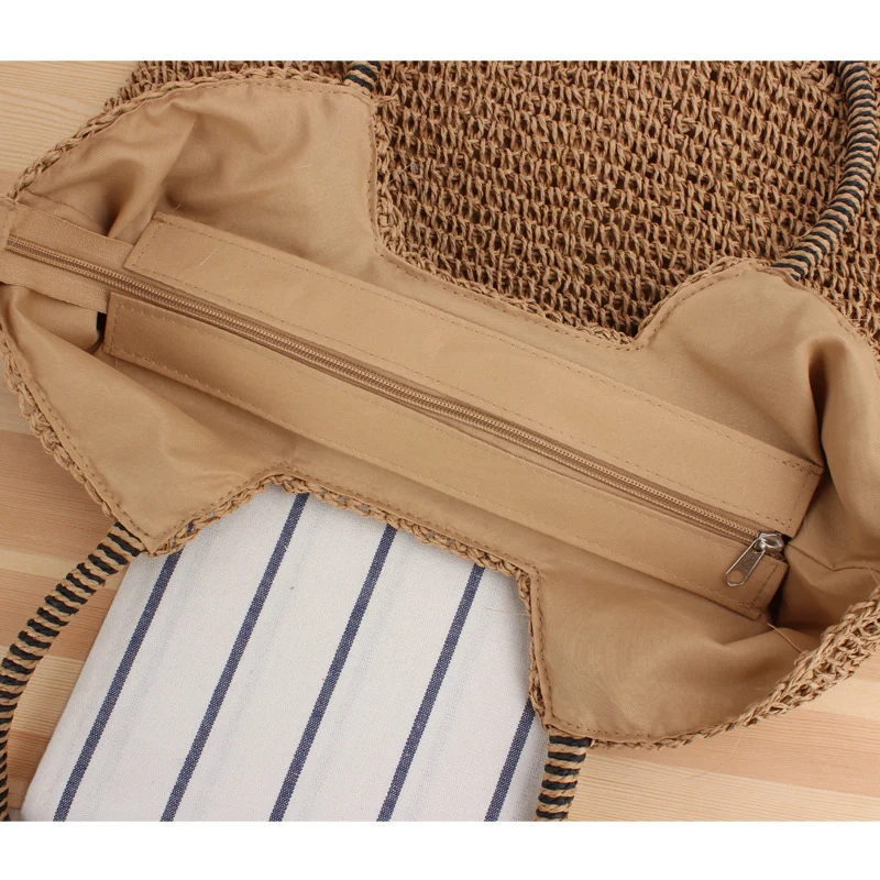 Tote Bag aus geflochtenem Naturmaterial Skanto