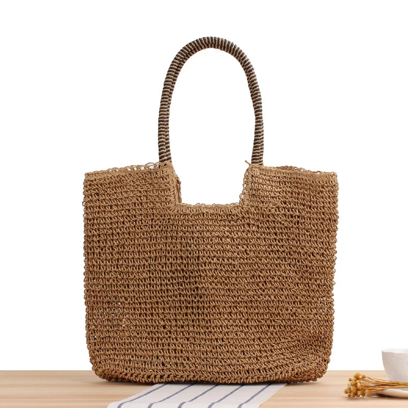 Tote Bag aus geflochtenem Naturmaterial Skanto