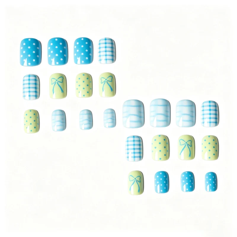 Kreatives Muster Nagelkunst