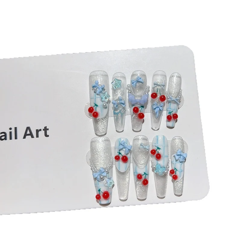 Dekorative Nagelkunst Aufkleber Tips